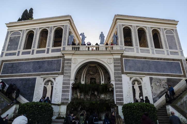 103 - Italia - Roma - Palatino - teatro de Fontanone